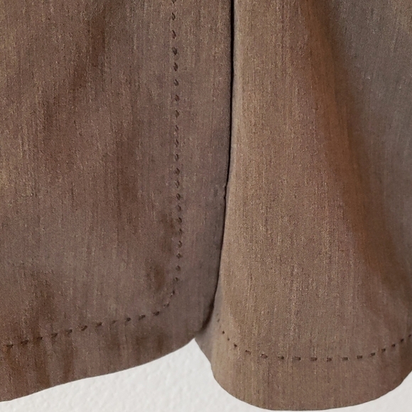 Apostrophe Soft Fabric Olive Green Blazer Size 2 - Picture 5 of 11